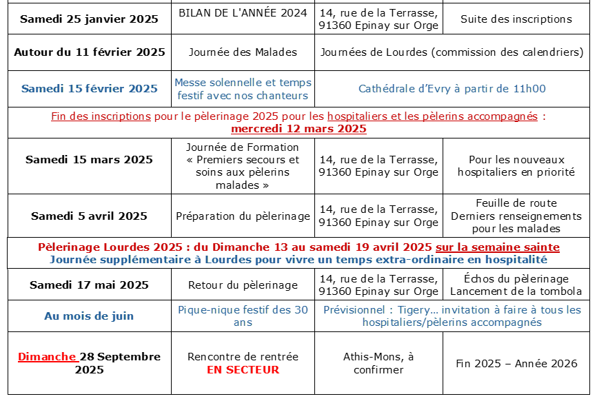 Calendrier2025